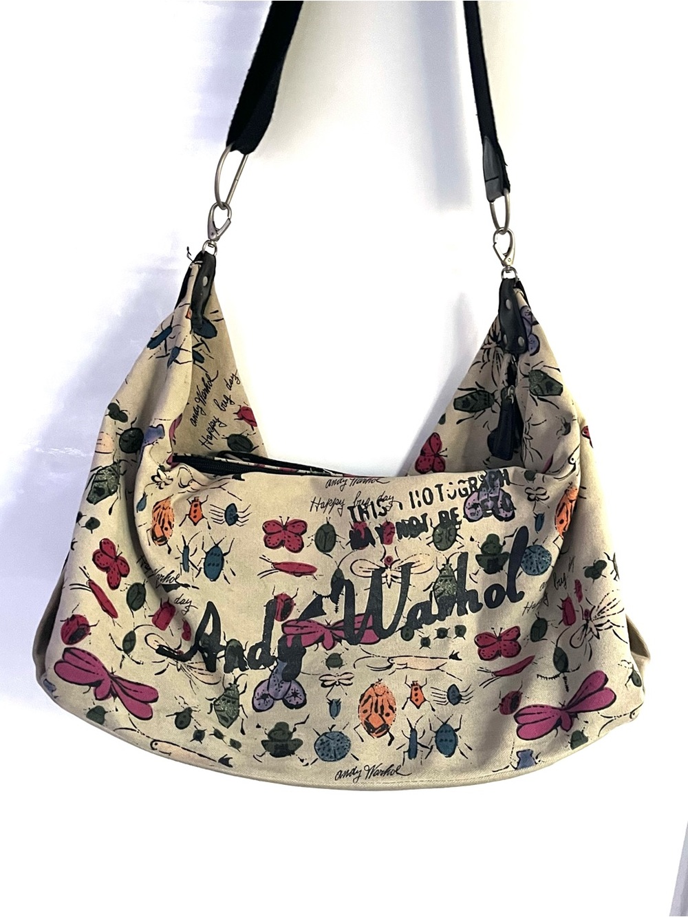 Loop NYC x Andy Warhol 'Happy Bug Day' Boston Duffel Bag